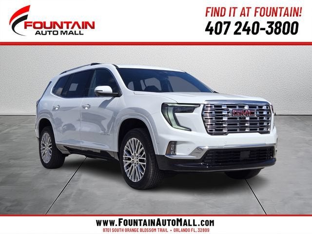 2026 GMC Acadia Denali