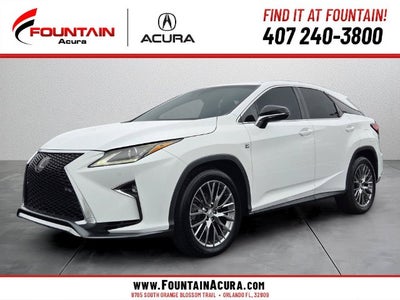 2019 Lexus RX 350 F Sport