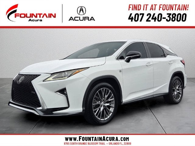 2019 Lexus RX 350 F Sport