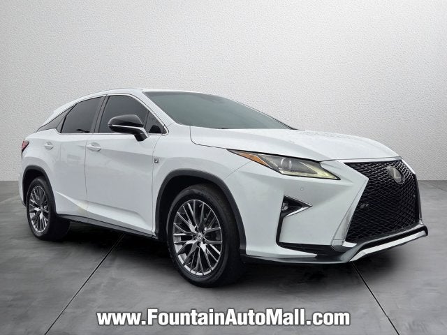 2019 Lexus RX 350 F Sport