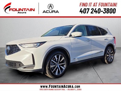 2026 Acura MDX Technology Package