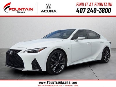 2022 Lexus IS 350 F SPORT