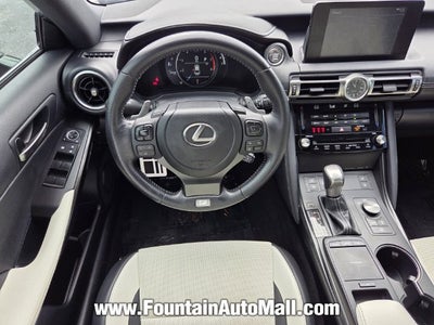 2022 Lexus IS 350 F SPORT