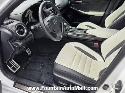 2022 Lexus IS 350 F SPORT