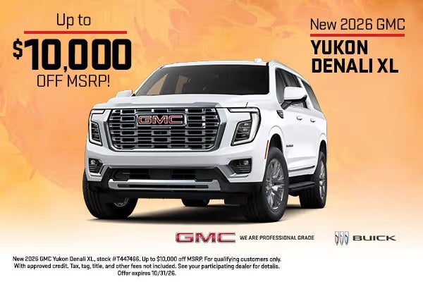 NEW 2026 GMC YUKON DENALI XL